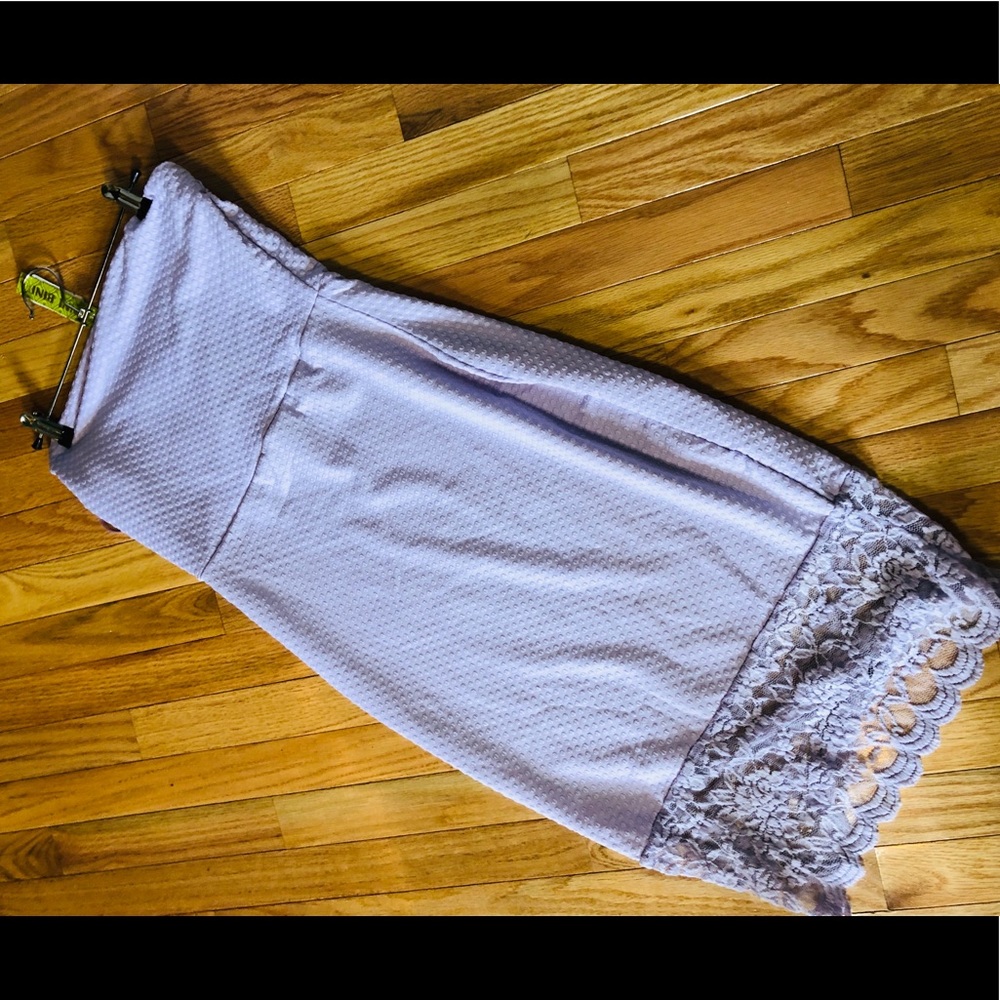 NWT Tubetop dress Gianni Bini lavender size Small